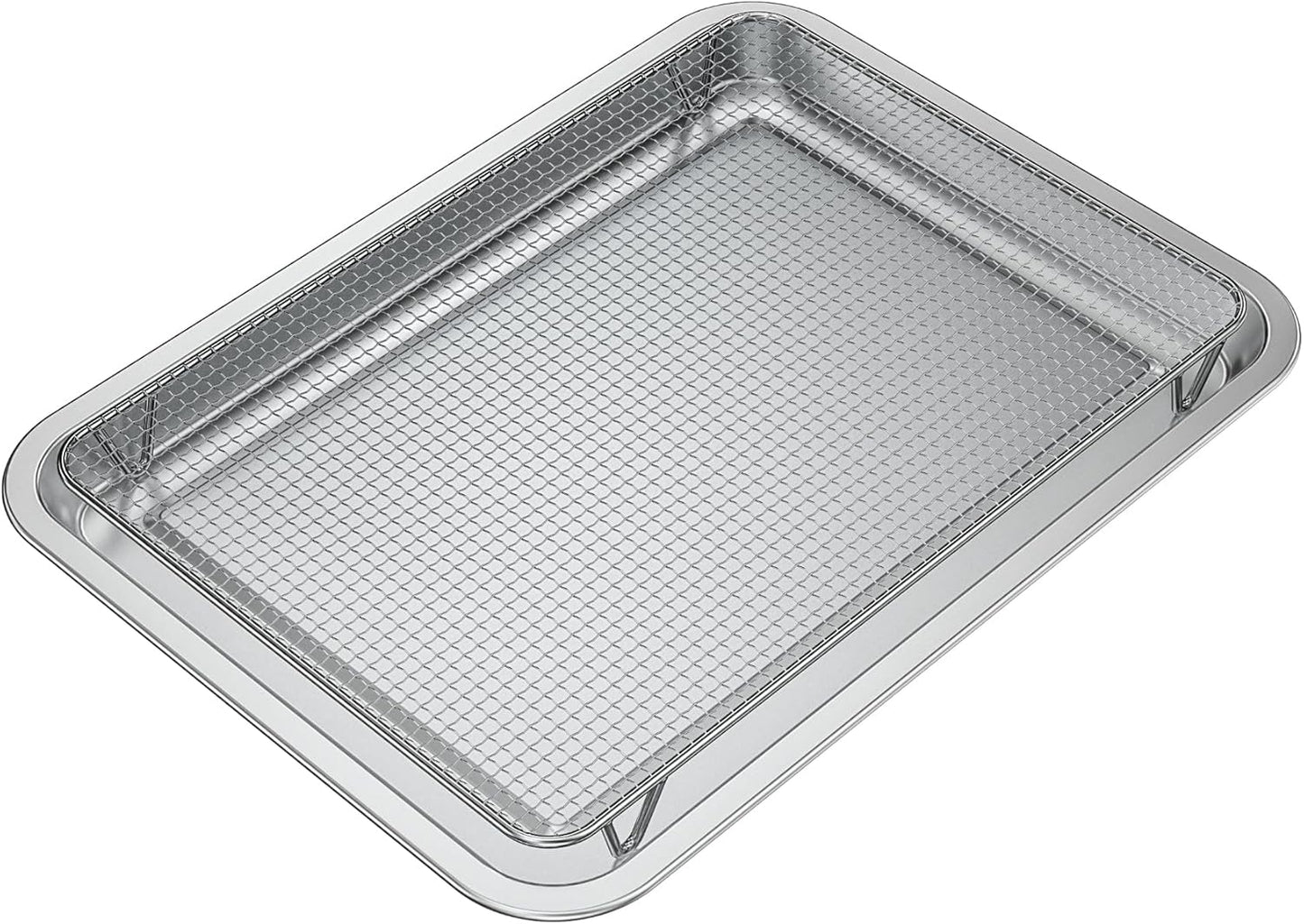 only fire Stainless Steel Baking Sheet with Rack Roasting Pans for Smokers and Pellet Grills Great Kitchen Baking Accessories