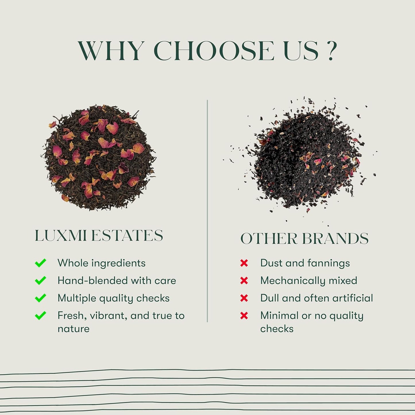 Luxmi Estates - Pure Matcha - Ceremonial Grade Matcha Powder - 50g | Organic, Stone-Ground Matcha Tea, Rich in Antioxidants | Authentic Zen Tea Experience