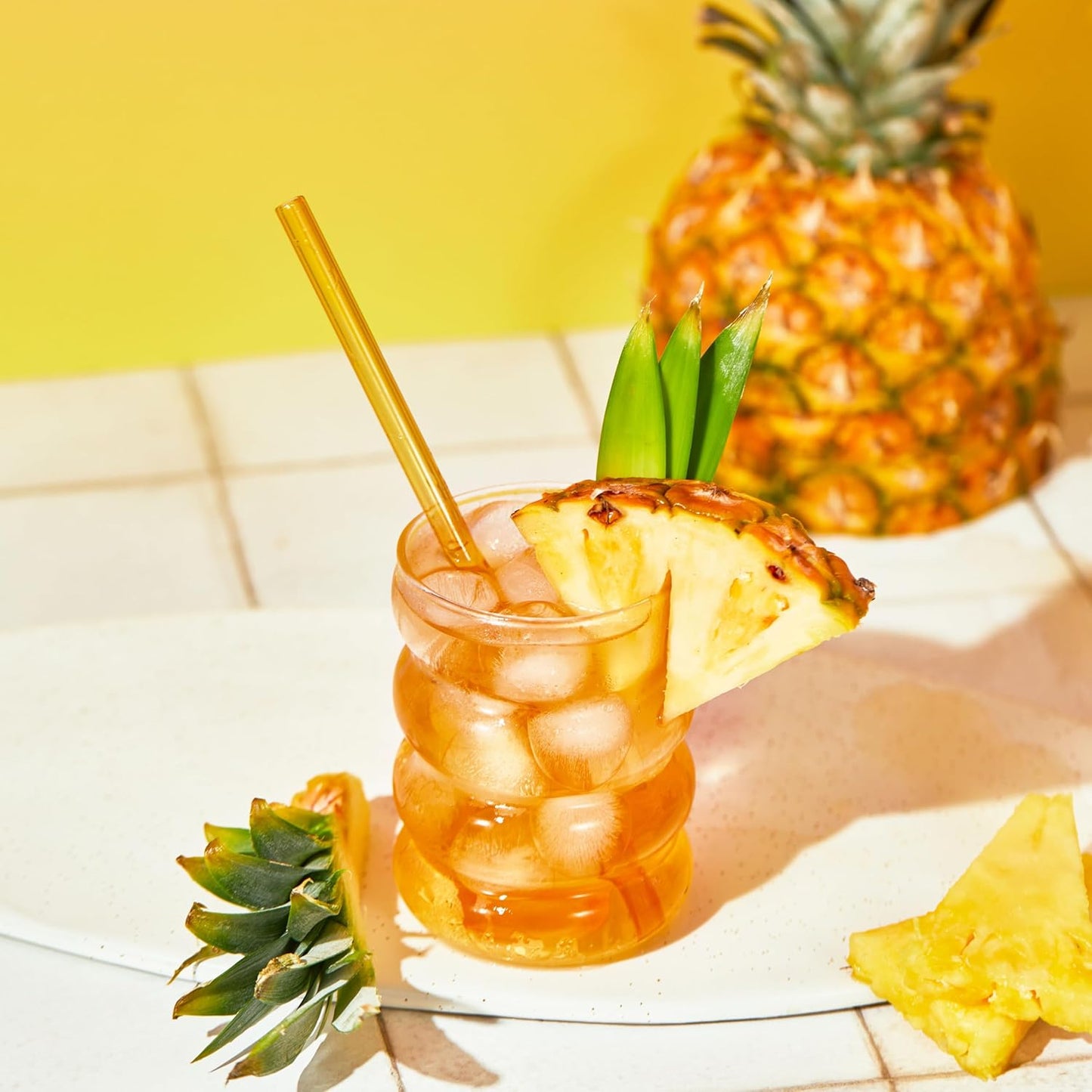 Steven Smith Teamaker Pineapple Green Iced Tea No. 81, Refreshing, Caffeinated, Sustainably Grown, Full Leaf Green Iced Tea, 10 Count, 1 Quart Sachets