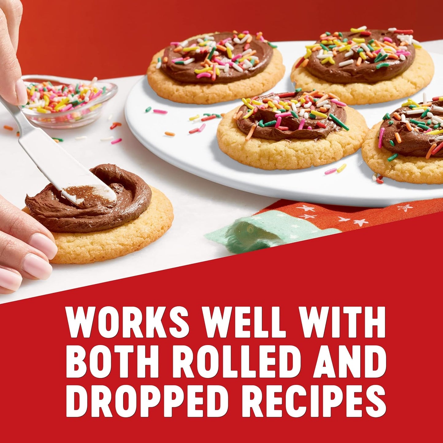 Krusteaz Cookie Mix, Butter Vanilla Sugar Cookie Mix, 14 Ounce Box (Pack of 6)