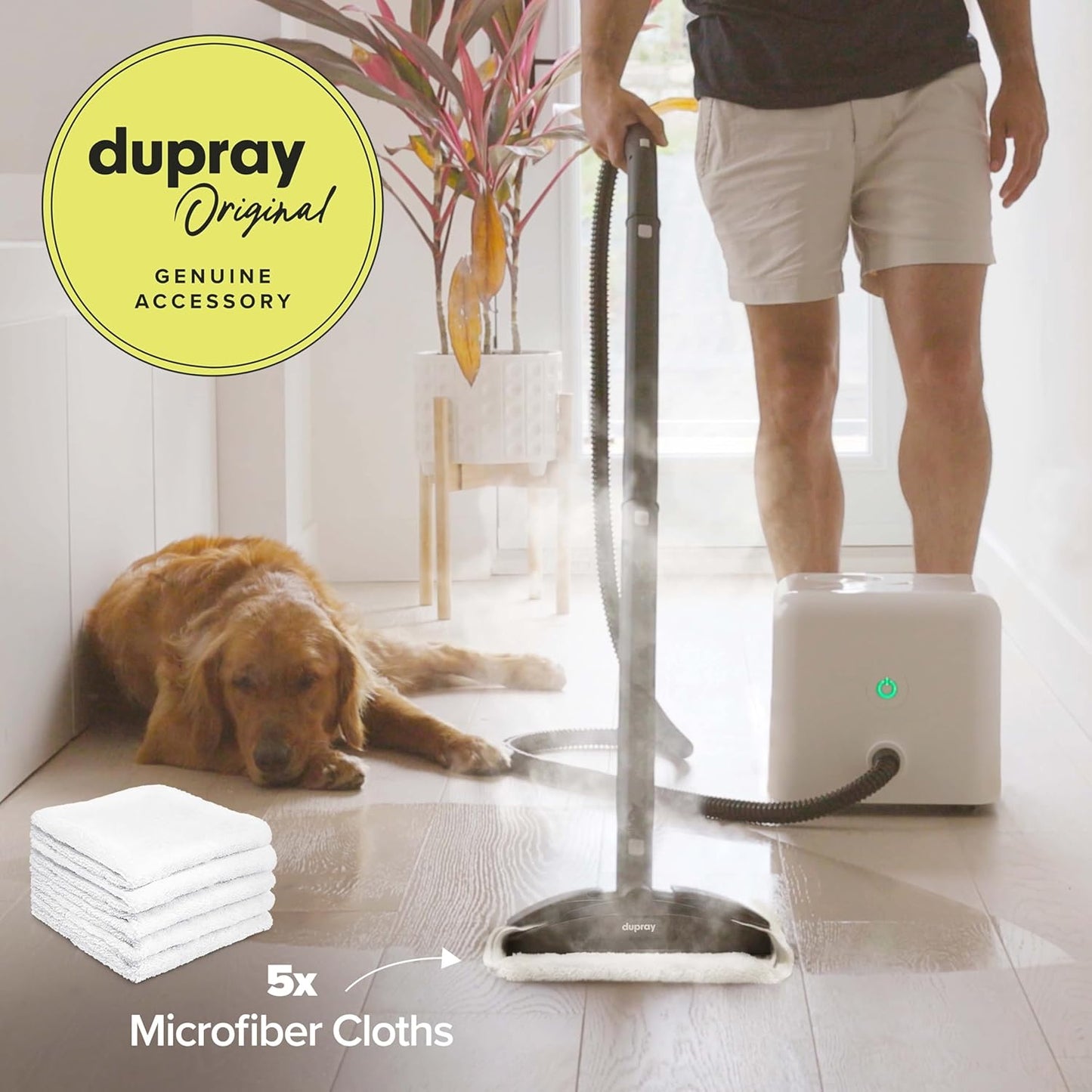 Dupray Washable Microfiber Cloths, Accessories Pack of 10