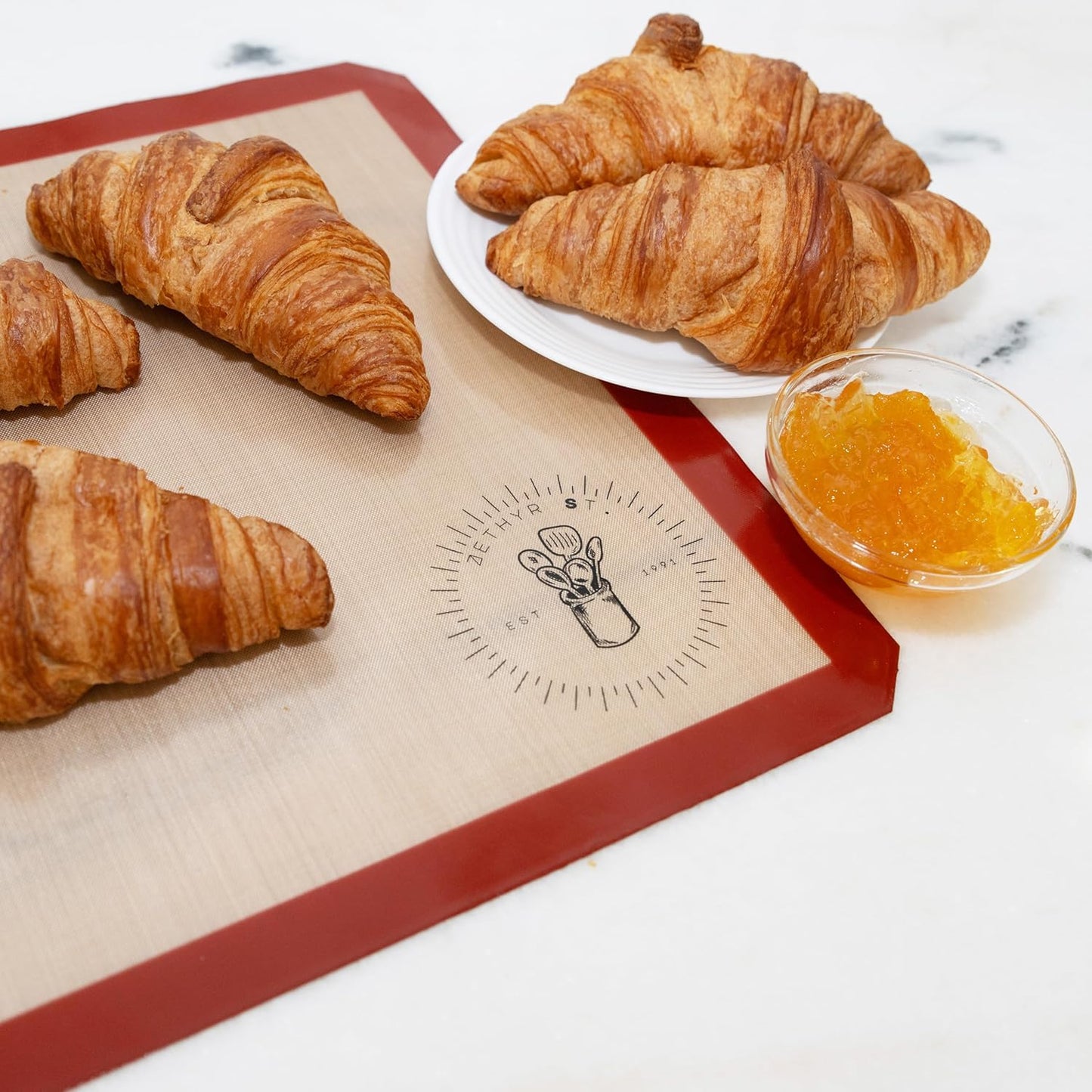 Silicone Baking Mats, Full size, Baking Sheet Liners, Multi Pack,17 x 25 inch, Non-Stick, Silicone Baking Sheet Liner, Perfect For Baking Macarons Cookies And Cakes (Full Size, 10, Baking Mats)