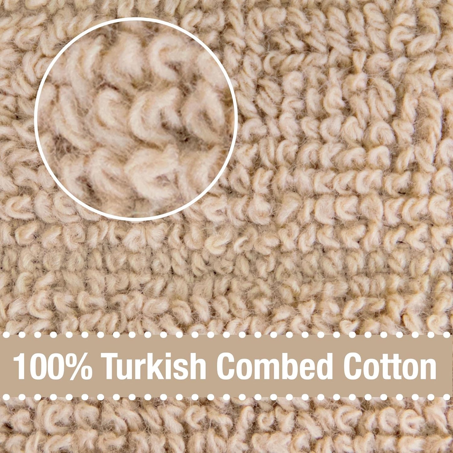 All-Clad Solid Kitchen Towels: Highly Absorbent, Super Soft Long Lasting - 100% Cotton, 17"x30" Tea Towels for Cleaning & Drying Dishes, Pans, Glassware, or Countertops, (2-Pack), Cappuccino