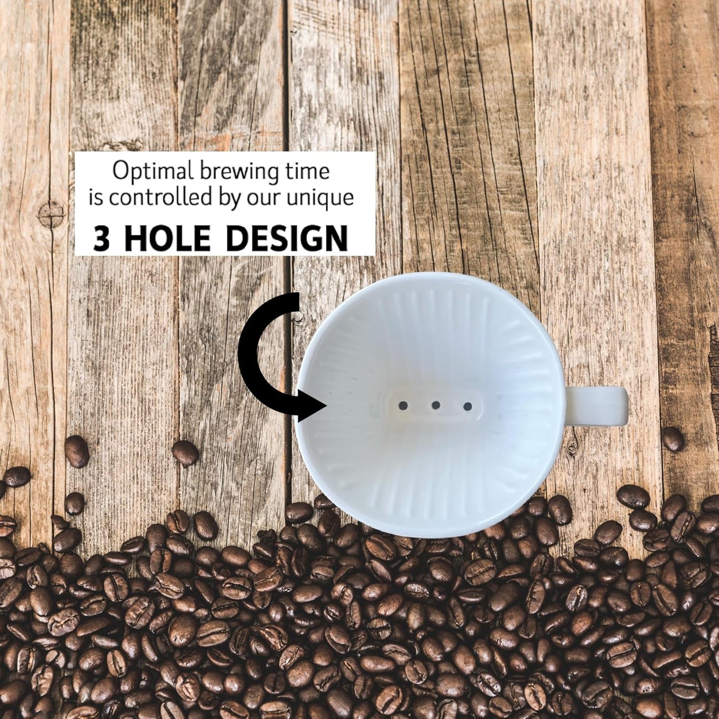 Dachshund Ceramic Coffee Pour Over or Dripper with Full Box of 40 Melitta Brown Size #2 Filters