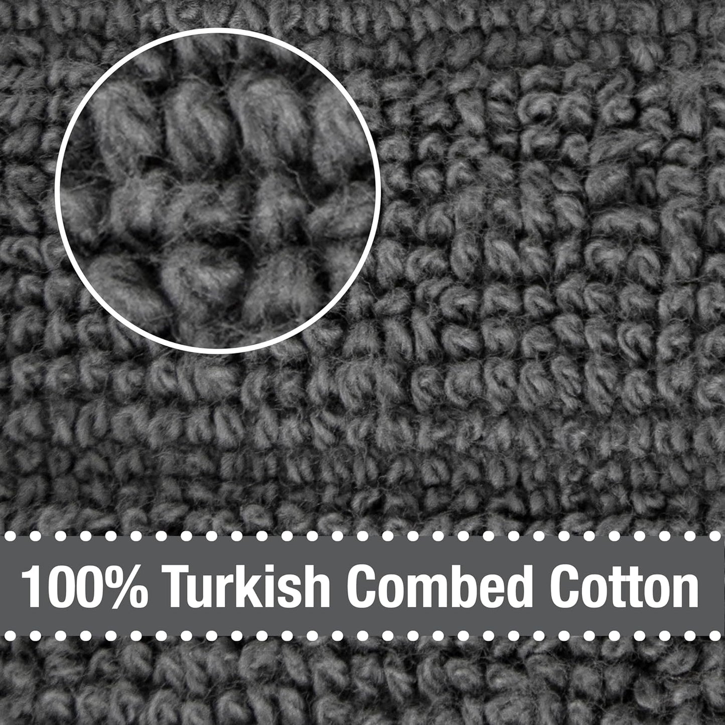 All-Clad Solid Kitchen Towel: Highly Absorbent, Super Soft Long Lasting - 100% Cotton, 17"x30" Tea Towel for Cleaning & Drying Dishes, Pans, Glassware, or Countertops, (1-Pack), Pewter