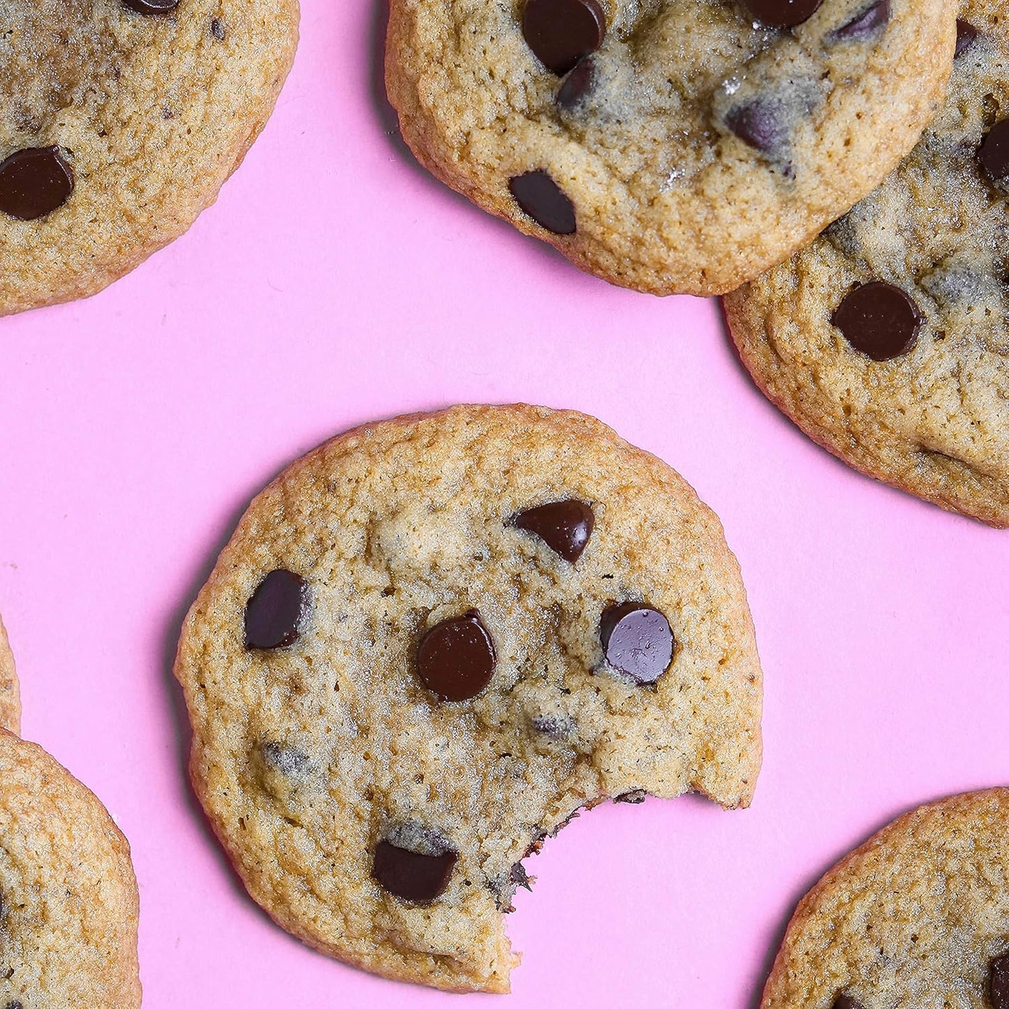 Miss Jones Baking Gluten-Free Chocolate Chip Cookie Mix - More Chocolate Chips, 50% Lower Sugar, Naturally Sweetened Desserts & Treats, 13 Ounce (Pack of 1)